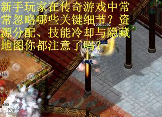 新手玩家在传奇游戏中常常忽略哪些关键细节？资源分配、技能冷却与隐藏地图你都注意了吗？