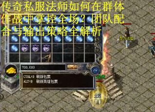 传奇私服法师如何在群体作战中掌控全场？团队配合与输出策略全解析