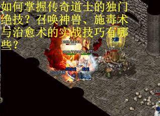 如何掌握传奇道士的独门绝技？召唤神兽、施毒术与治愈术的实战技巧有哪些？