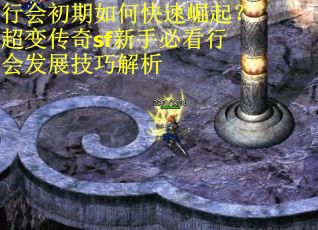 行会初期如何快速崛起？超变传奇sf新手必看行会发展技巧解析
