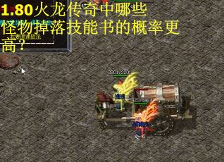 1.80火龙传奇中哪些怪物掉落技能书的概率更高？