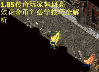 1.85传奇玩家如何高效花金币？必学技巧全解析