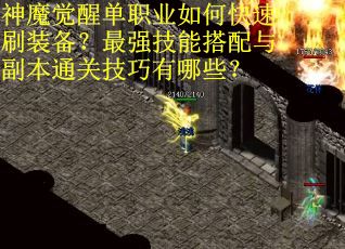 神魔觉醒单职业如何快速刷装备？最强技能搭配与副本通关技巧有哪些？