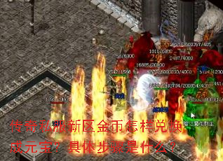 传奇私服新区金币怎样兑换成元宝?具体步骤是什么? 传奇私服新区金币怎样兑换成元宝?具体步骤是什么?