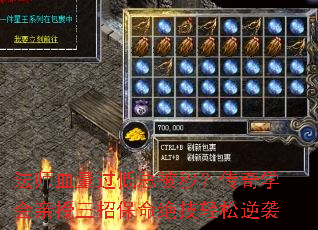 法师血量过低总被秒?传奇学会亲授三招保命绝技轻松逆袭 法师血量过低总被秒?传奇学会亲授三招保命绝技轻松逆袭