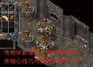 传奇SF新服高手必须掌握哪些核心技巧与资源获取方法? 传奇SF新服高手必须掌握哪些核心技巧与资源获取方法?