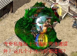 传奇私服战士技能如何快速提升?这几个小技巧你知道吗? 传奇私服战士技能如何快速提升?这几个小技巧你知道吗?