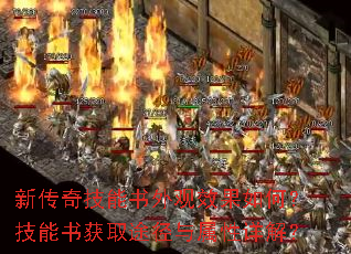 新传奇技能书外观效果如何?技能书获取途径与属性详解? 新传奇技能书外观效果如何?技能书获取途径与属性详解?