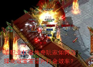 单职业打金传奇玩家如何选择高效宝宝提升打金效率? 单职业打金传奇玩家如何选择高效宝宝提升打金效率?