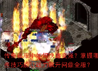 传奇私服中如何快速变强?掌握哪些技巧能让战力飙升问鼎全服? 传奇私服中如何快速变强?掌握哪些技巧能让战力飙升问鼎全服?