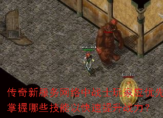 传奇新服务网络中战士玩家应优先掌握哪些技能以快速提升战力? 传奇新服务网络中战士玩家应优先掌握哪些技能以快速提升战力?