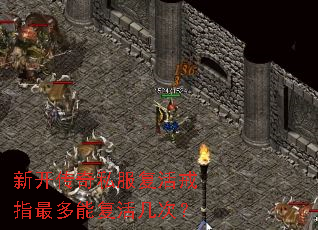 新开传奇私服复活戒指最多能复活几次? 新开传奇私服复活戒指最多能复活几次?