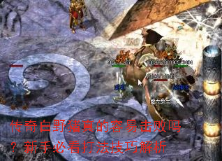 传奇白野猪真的容易击败吗?新手必看打法技巧解析 传奇白野猪真的容易击败吗?新手必看打法技巧解析