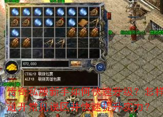 传奇私服新手如何快速升级?怎样避开常见误区并快速提升实力? 传奇私服新手如何快速升级?怎样避开常见误区并快速提升实力?