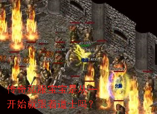 传奇私服宝宝是从一开始就跟着道士吗? 传奇私服宝宝是从一开始就跟着道士吗?