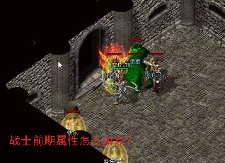 战士前期属性怎么加点? 战士前期属性怎么加点?