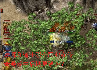 法师和道士哪个职业在传奇游戏中后期更强势? 法师和道士哪个职业在传奇游戏中后期更强势?