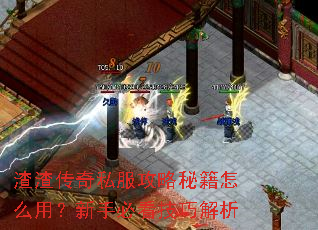 渣渣传奇私服攻略秘籍怎么用?新手必看技巧解析 渣渣传奇私服攻略秘籍怎么用?新手必看技巧解析