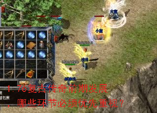 1.76复古传奇前期发展,哪些环节必须优先重视? 1.76复古传奇前期发展,哪些环节必须优先重视?