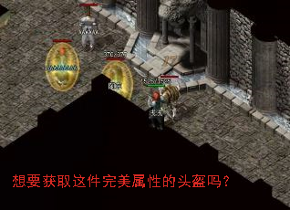 想要获取这件完美属性的头盔吗? 想要获取这件完美属性的头盔吗?