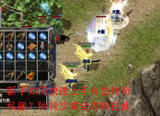 新手如何快速上手合击传奇私服?驰骋沙城全攻略在此 新手如何快速上手合击传奇私服?驰骋沙城全攻略在此