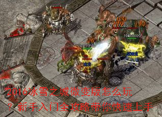 2016冰雪之城微变版怎么玩?新手入门全攻略带你快速上手 2016冰雪之城微变版怎么玩?新手入门全攻略带你快速上手