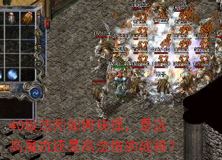40级法师如何抉择,是选高魔抗还是高法伤的战袍? 40级法师如何抉择,是选高魔抗还是高法伤的战袍?