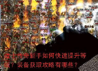 道士传奇新手如何快速提升等级?装备获取攻略有哪些? 道士传奇新手如何快速提升等级?装备获取攻略有哪些?