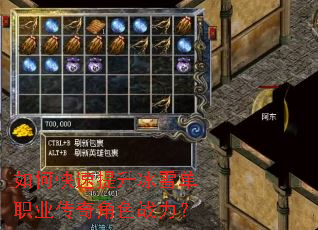 如何快速提升冰雪单职业传奇角色战力? 如何快速提升冰雪单职业传奇角色战力?