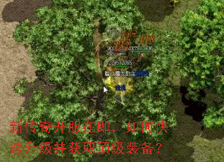 新传奇开服在即,如何快速升级并获取顶级装备? 新传奇开服在即,如何快速升级并获取顶级装备?