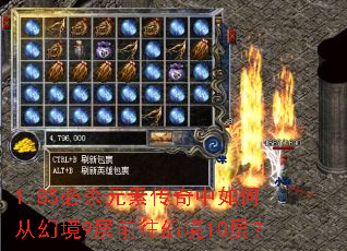 1.85必杀元素传奇中如何从幻境9层前往幻境10层? 1.85必杀元素传奇中如何从幻境9层前往幻境10层?