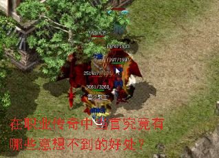 在职业传奇中当官究竟有哪些意想不到的好处? 在职业传奇中当官究竟有哪些意想不到的好处?