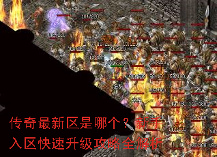 传奇最新区是哪个?新手入区快速升级攻略全解析 传奇最新区是哪个?新手入区快速升级攻略全解析