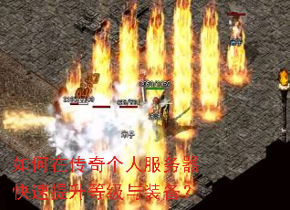 如何在传奇个人服务器快速提升等级与装备? 如何在传奇个人服务器快速提升等级与装备?