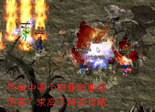 寻仙中哪个职业职业最厉害?求高手解答攻略 寻仙中哪个职业职业最厉害?求高手解答攻略