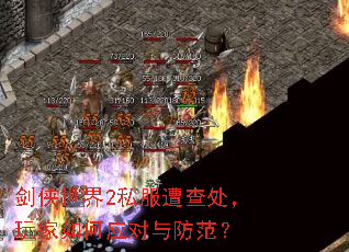 剑侠世界2私服遭查处,玩家如何应对与防范? 剑侠世界2私服遭查处,玩家如何应对与防范?