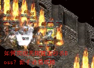如何实现无限连击秒杀Boss?新手必看攻略 如何实现无限连击秒杀Boss?新手必看攻略