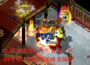 如何快速提升角色等级?怀旧传奇手游新手攻略全解析 如何快速提升角色等级?怀旧传奇手游新手攻略全解析