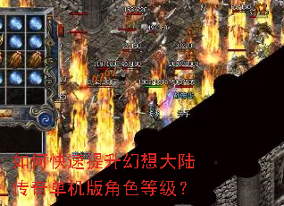 如何快速提升幻想大陆传奇单机版角色等级? 如何快速提升幻想大陆传奇单机版角色等级?