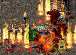 传奇20级戒指有哪些获取途径与属性详解? 传奇20级戒指有哪些获取途径与属性详解?