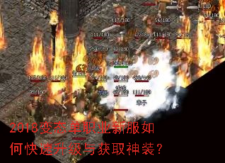 2018变态单职业新服如何快速升级与获取神装? 2018变态单职业新服如何快速升级与获取神装?