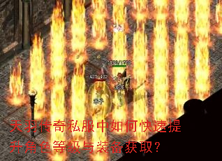 天羽传奇私服中如何快速提升角色等级与装备获取? 天羽传奇私服中如何快速提升角色等级与装备获取?