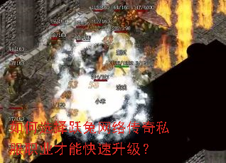 如何选择跃兔网络传奇私服职业才能快速升级? 如何选择跃兔网络传奇私服职业才能快速升级?